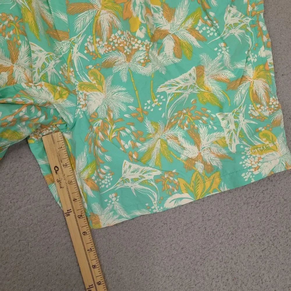 Columbia PFG Swim Trunks Mens Large 34 Omni-Shade Fishing Shorts‎ Hawaiian